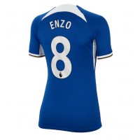 Chelsea Enzo Fernandez #8 Domáci Ženy futbalový dres 2023-24 Krátky Rukáv